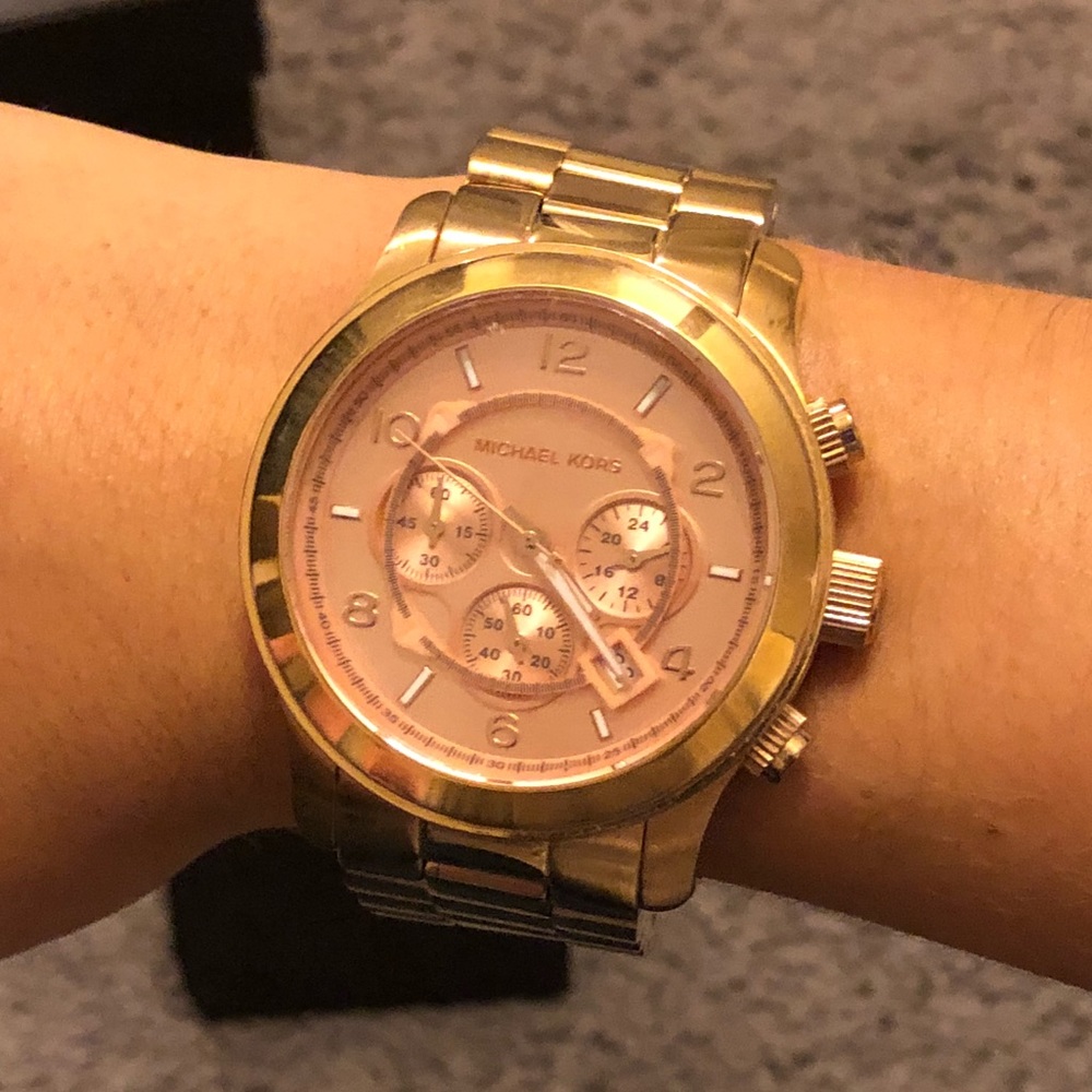 Michael Kors Rose Gold Watch